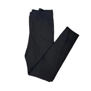 Athleta Wander Stash Skinny Pants Size 12 Tall Style 353676 Black Stretch